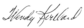 Wendy Kirkland's Signature