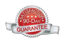 90 day satisfaction guarantee