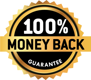 100% Money Back Guarantee